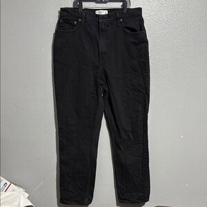 Abercrombie & Fitch Curve Love Ultra High Rise 90s Straight Jean